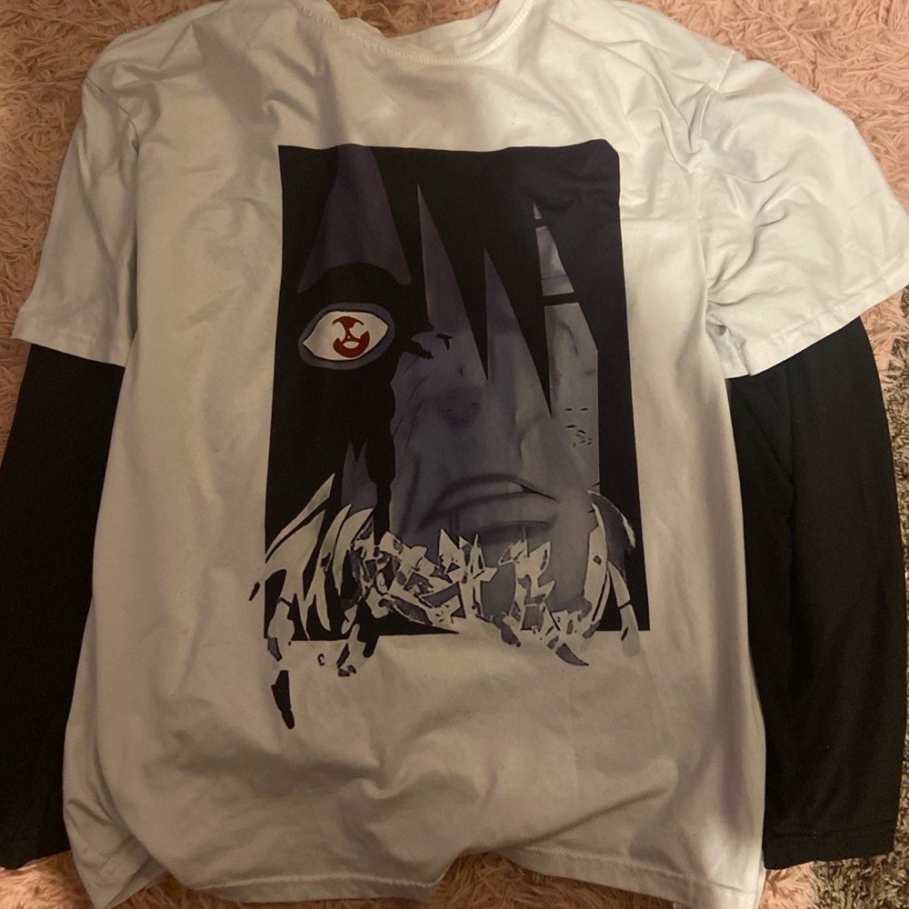 sasuke uchiha long sleeve shirt